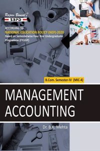 NEP Management Accounting B. Com. 4th Sem (MIC-4)