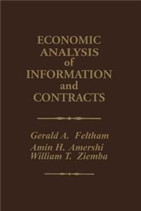 Economic Analysis of Information and Contracts
