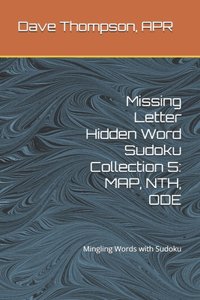 Missing Letter Hidden Word Sudoku Collection 5