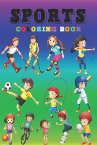 Sports Coloring Book