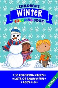 Children's Winter Coloring Book