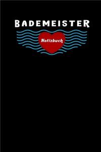 Bademeister Notizbuch