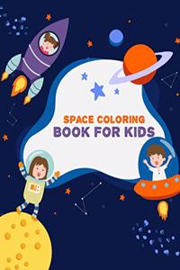 Space Coloring Book for Kids