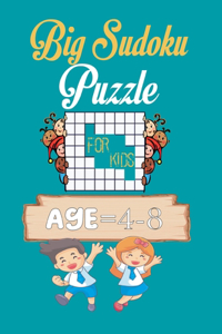 Big Sudoku Puzzle Book for kids 4-8