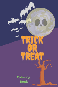 Trick Or Treat Coloring Book