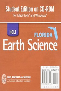 Holt Earth Science: Student Edition CD-ROM for Macintosh and Windows 2006