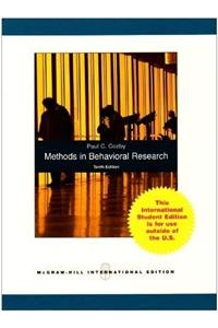 Methods in Behavioral Research