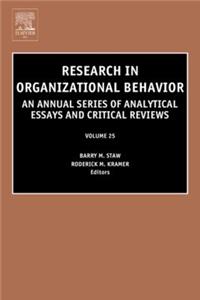 Research in Organizational Behavior