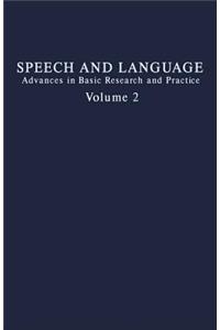 Speech and Language