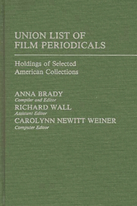 Union List of Film Periodicals