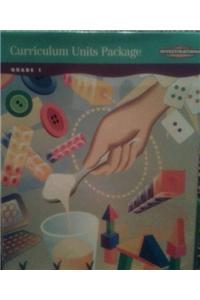 Investigations 2006 Curriculum Units Package Grade 1