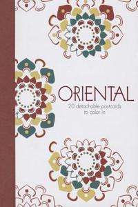 Oriental: 20 Detachable Postcards to Color in