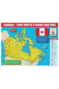 Canada Map for Students - Pack of 30