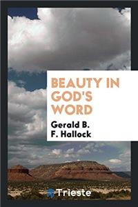 Beauty in God's Word