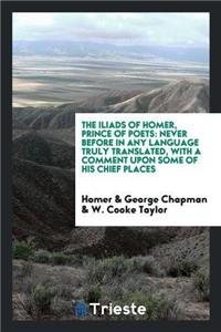 The Iliads of Homer, Prince of Poets