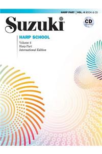 Suzuki Harp School Book & CD Volume 4