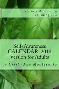 Self-Awareness Calendar 2018 Version for Adults