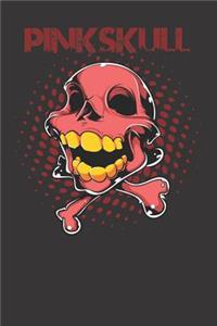 Pink Skull Notebook Journal