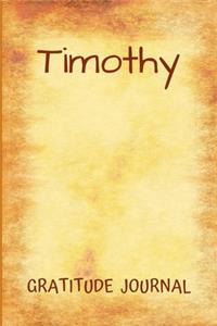 Timothy Gratitude Journal