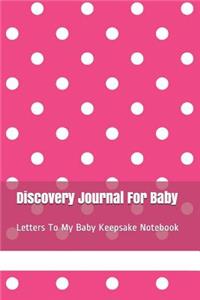 Discovery Journal for Baby