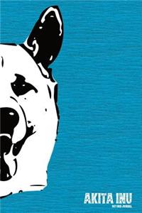 Akita Inu Dot Grid Journal