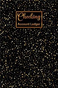 Checking Account Ledger