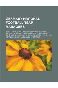 Germany National Football Team Managers