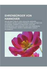 Ehrenburger Von Hannover