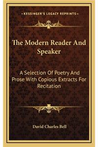The Modern Reader and Speaker