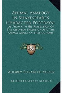 Animal Analogy in Shakespeare's Character Portrayal