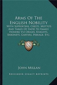 Arms of the English Nobility