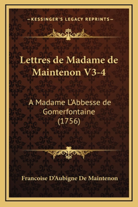 Lettres de Madame de Maintenon V3-4