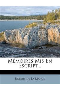 Memoires MIS En Escript...