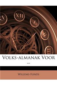 Volks-Almanak Voor ...