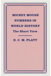Mickey Mouse Numbers in World History