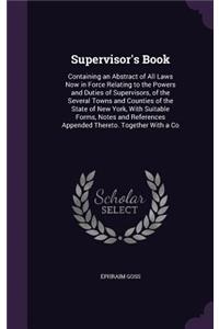 Supervisor's Book