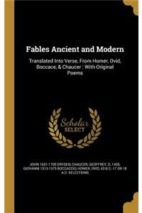 Fables Ancient and Modern