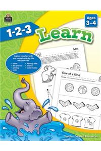 1-2-3 Learn Ages 3-4