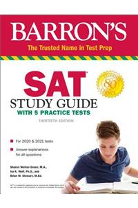 SAT Study Guide with 5 Practice Tests
