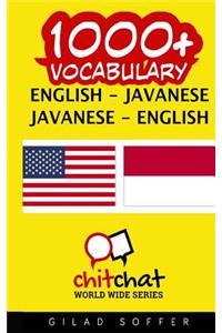 1000+ English - Javanese Javanese - English Vocabulary