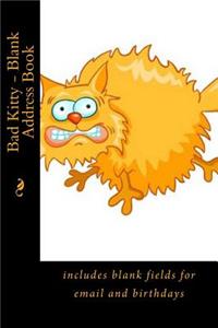 Bad Kitty - Blank Address Book