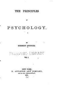 Principles of Psychology - Vol. I