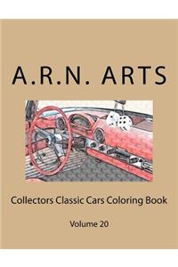 Collectors Classic Cars Coloring Book