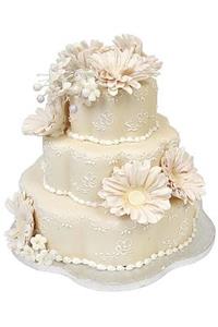 Wedding Journal Floral Design Wedding Cake