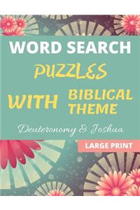 Word Search Puzzles With Biblical Theme