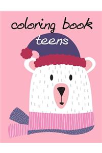 coloring book teens