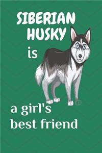 Siberian Husky is a girl's best friend