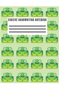 Cursive Handwriting Notebook