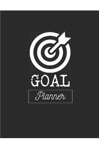 Goal Planner: Daily, Weekly & Monthly Goals Setting Journal Undated