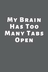 My brain has too many tabs open